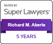 Rated By Super Lawyers | Richard M. Aberle | 5 Years